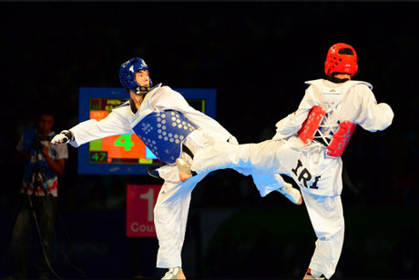 اولین پیروزی خدابخشی در تکواندوی بازیهای آسیایی